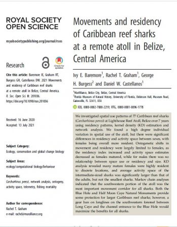 Baremore-et-al-2021_Movements-residency-of-Caribbean-reef-sharks-Lighthouse-Reef-Atoll-Belize